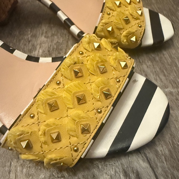 KATE SPADE NEW YORK Pineapple Wiatt Heels 8 - Picture 5 of 8